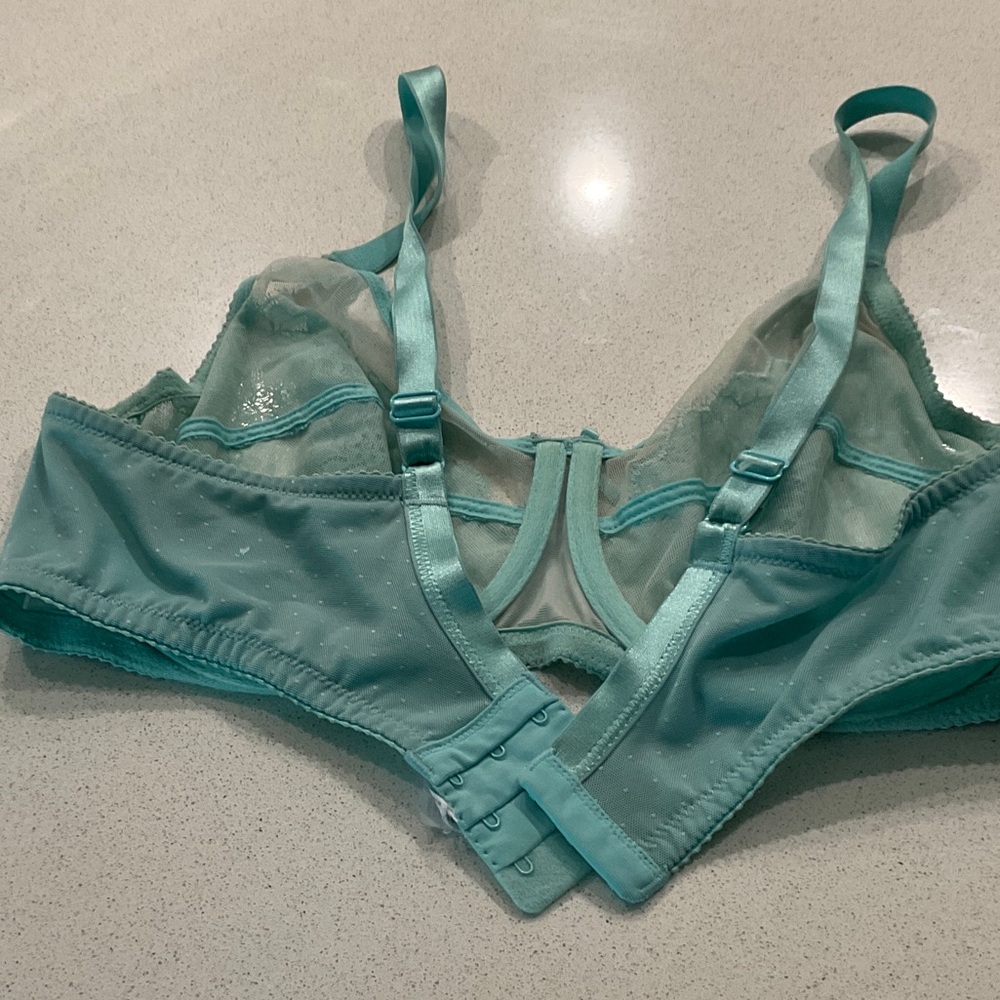 Wacoal Lace Underwire Bra in Light Blue - Picture 2 of 5